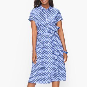 Cotton Dolman Sleeve Shirtdress